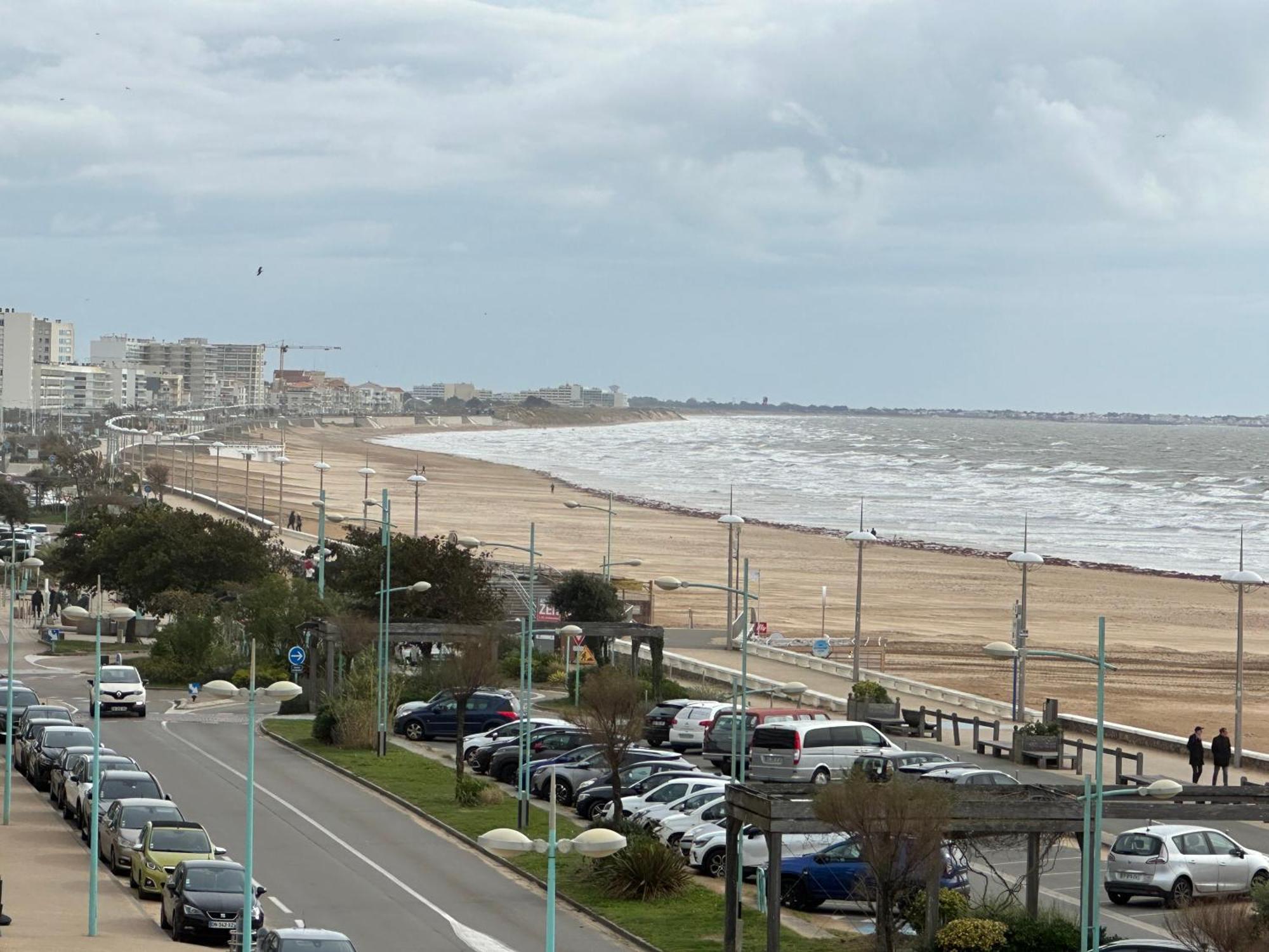 Bord De Mer Vue Panoramique Avec Parking Prive Saint-Jean-de-Monts Exteriör bild